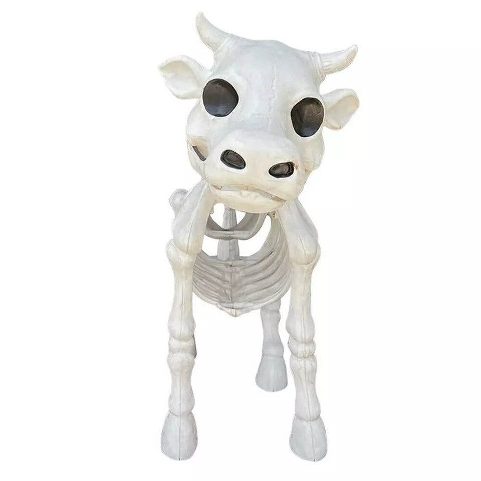 Halloween Skeleton Cow & Horse Decorative Prop