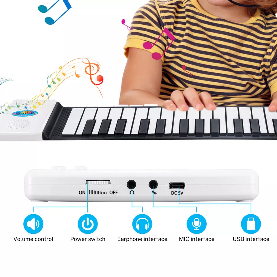 Flexible Roll Up Piano