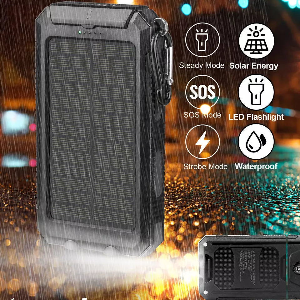 Portable Solar Charging Case