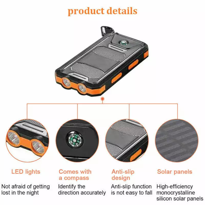 Portable Solar Charging Case