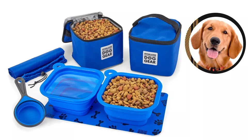 Dine Away Food Set Dog Bag
