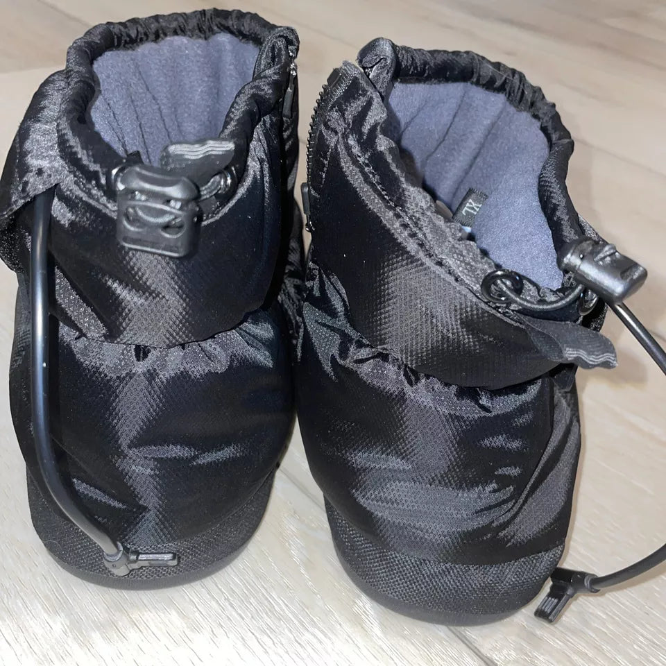 Heated Indoor/Outdoor Slippers by Sharper Image