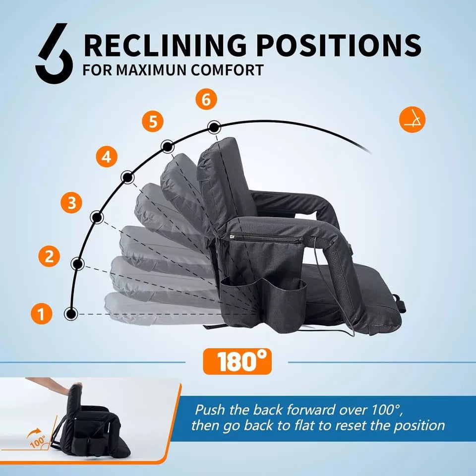 Heated Stadium Seat with Massage