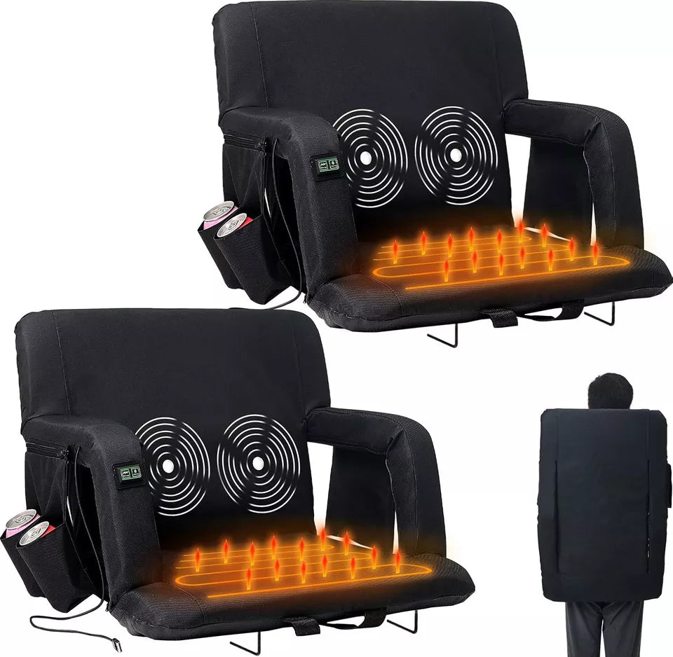 Heated Stadium Seat with Massage