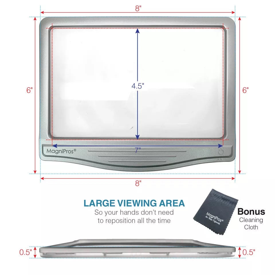 Portable Lighted Magnifier