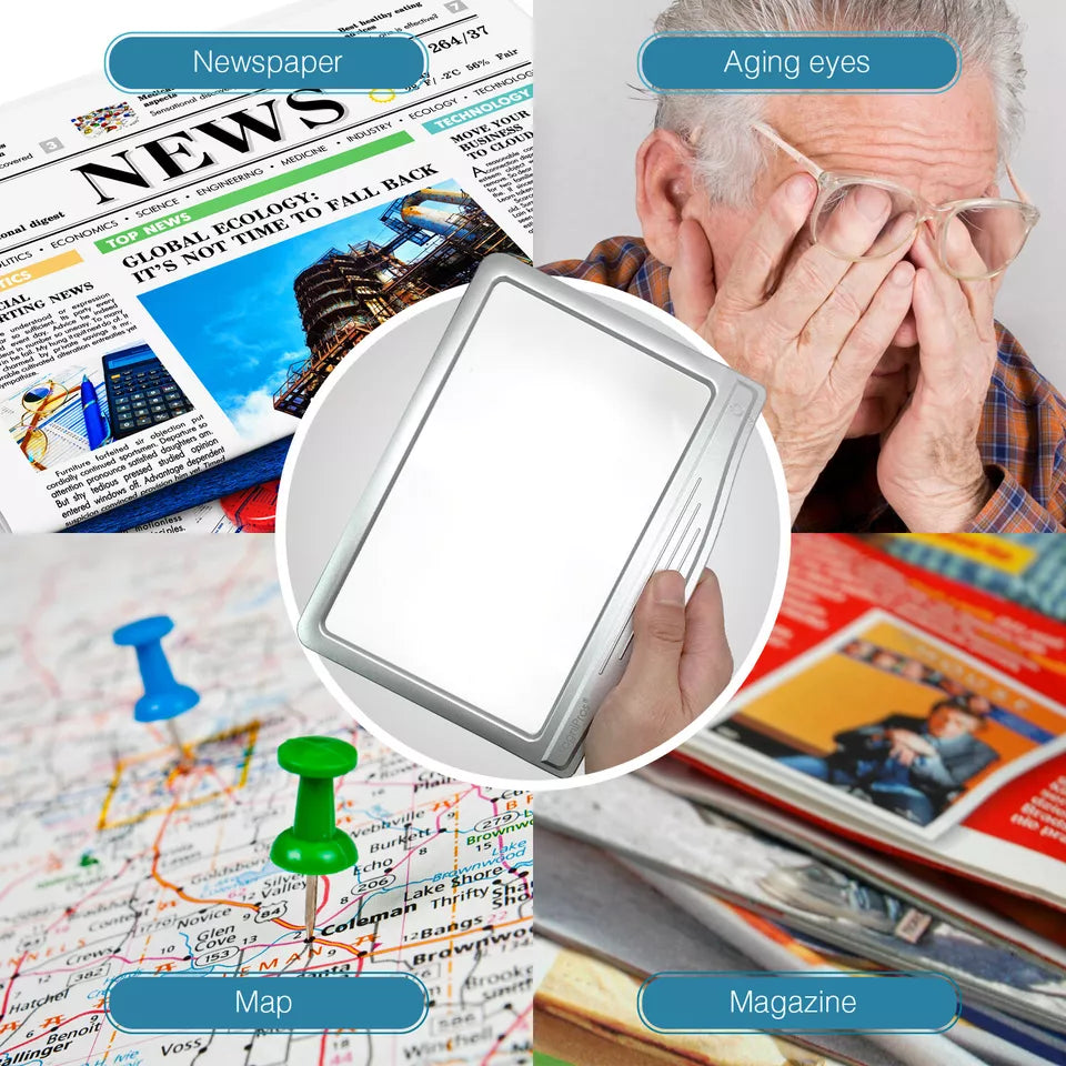 Portable Lighted Magnifier