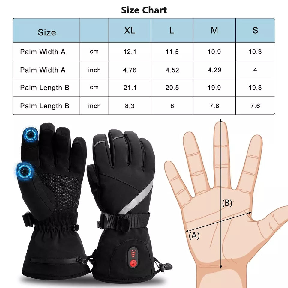 Battery Heated Gloves by Sharper Image