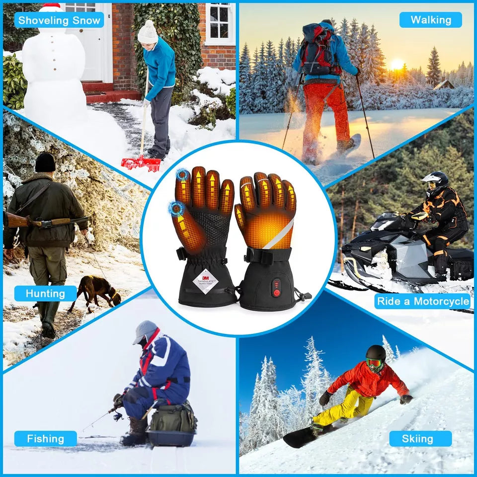 Battery Heated Gloves by Sharper Image
