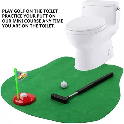 Bathroom Mini Golf Game