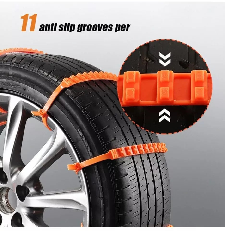 Reusable Anti Snow Chains for Car