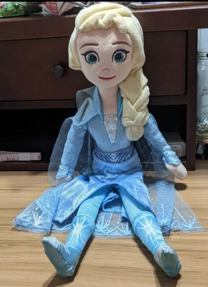 Frozen Princess Elsa & Anna Soft Stuffed Dolls