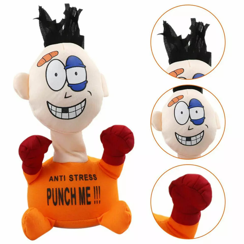 Funny Punch Me Screaming Doll