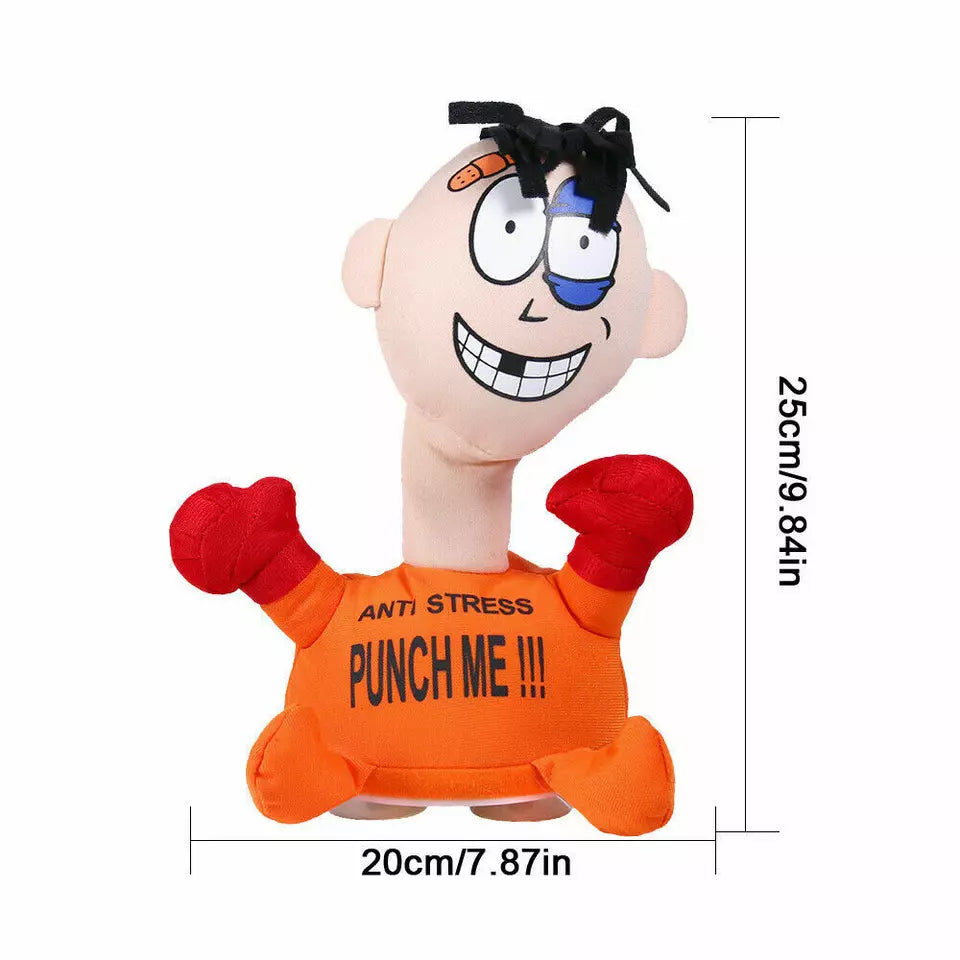 Funny Punch Me Screaming Doll