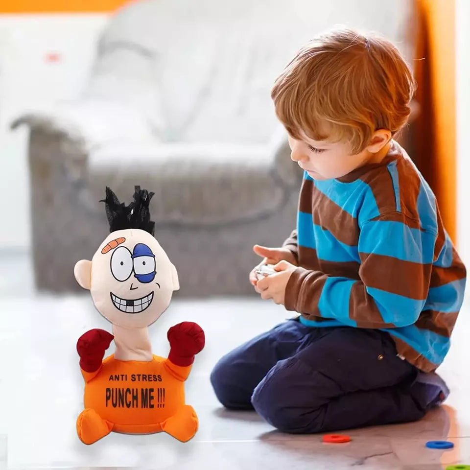 Funny Punch Me Screaming Doll