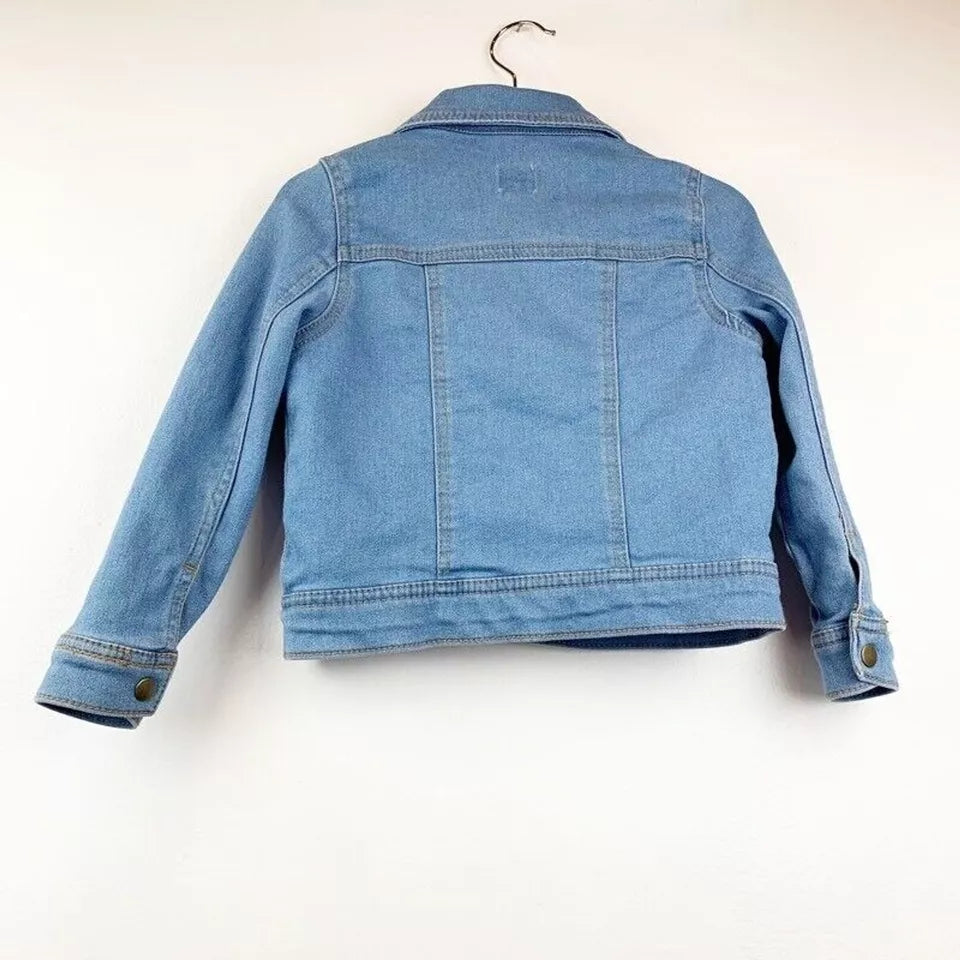 Mickey And Minnie Mouse Denim Jacket