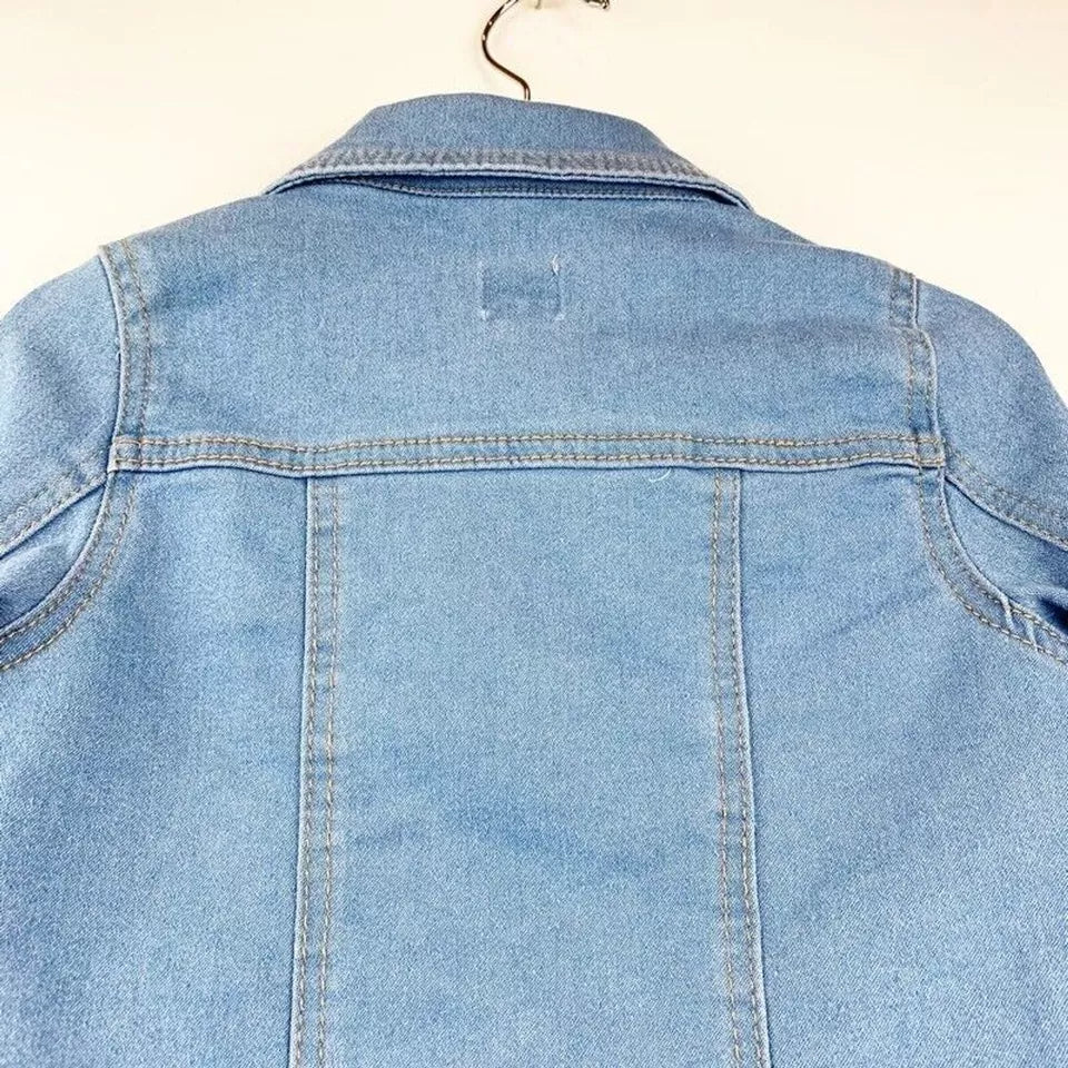 Mickey And Minnie Mouse Denim Jacket