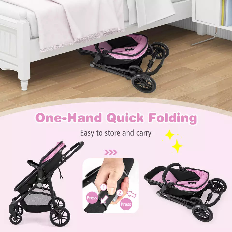 Luxurious 3 In 1 Baby Stroller