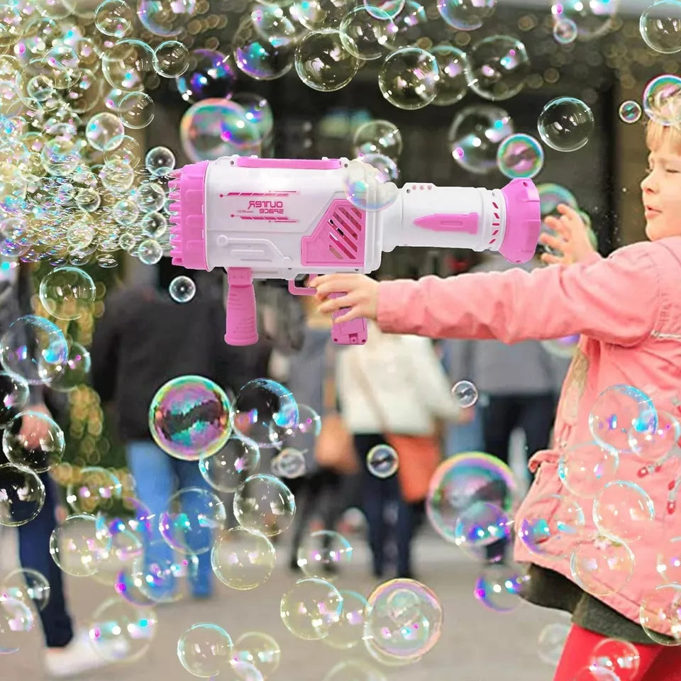 Rocket Launcher Bubble Machine