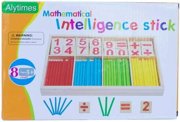 Math Wooden Counting Sticks
