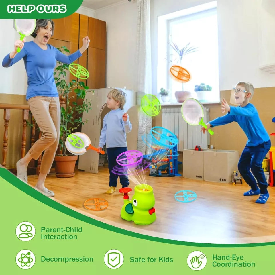 Flying Discs Launcher Toys
