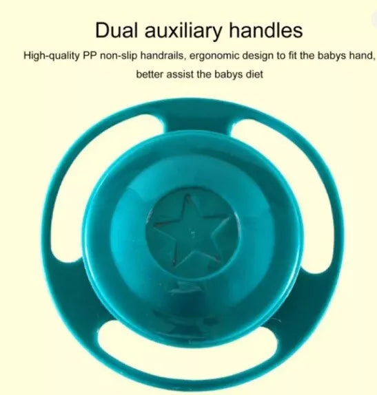 SpinBowl Rotating 360 Spill-proof Baby Bowl