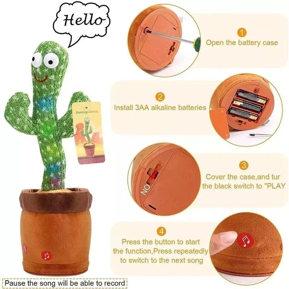 Amazing Dancing and Talking Cactus