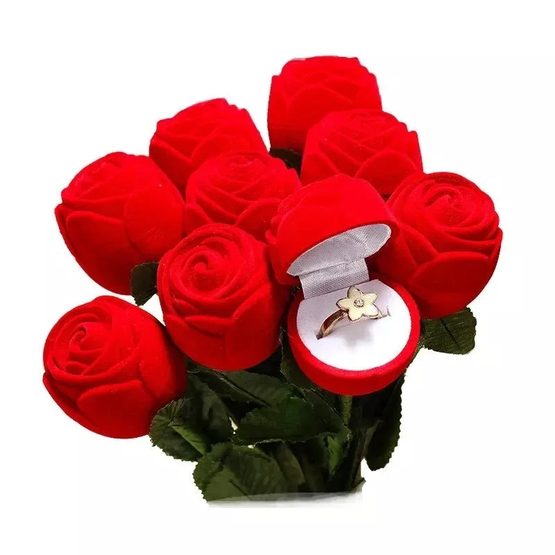 Blush Rose Ring Box