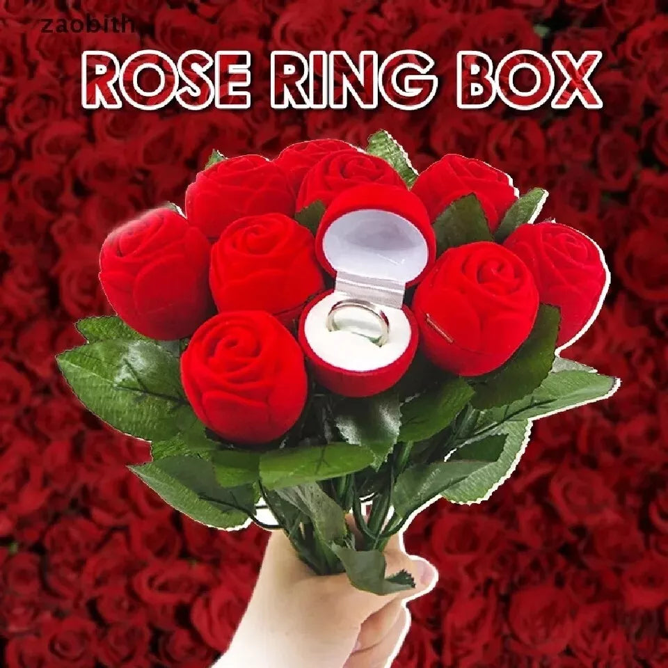 Blush Rose Ring Box