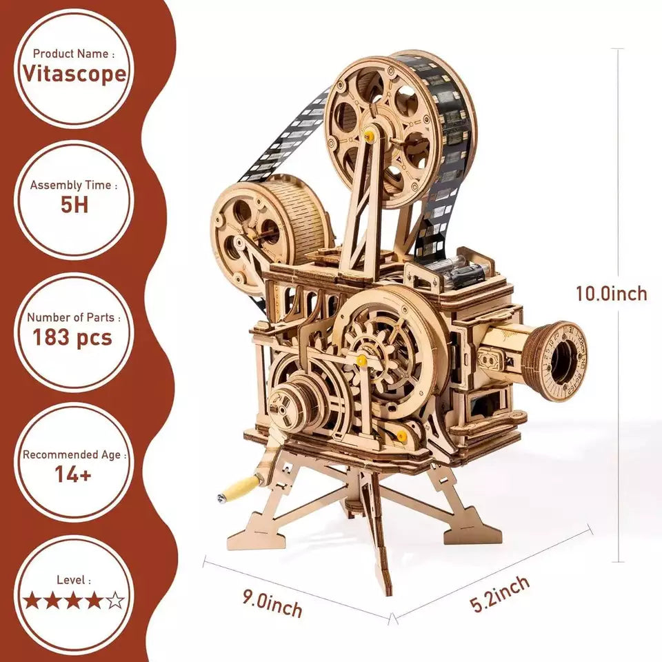 Classic Film Projector Puzzle