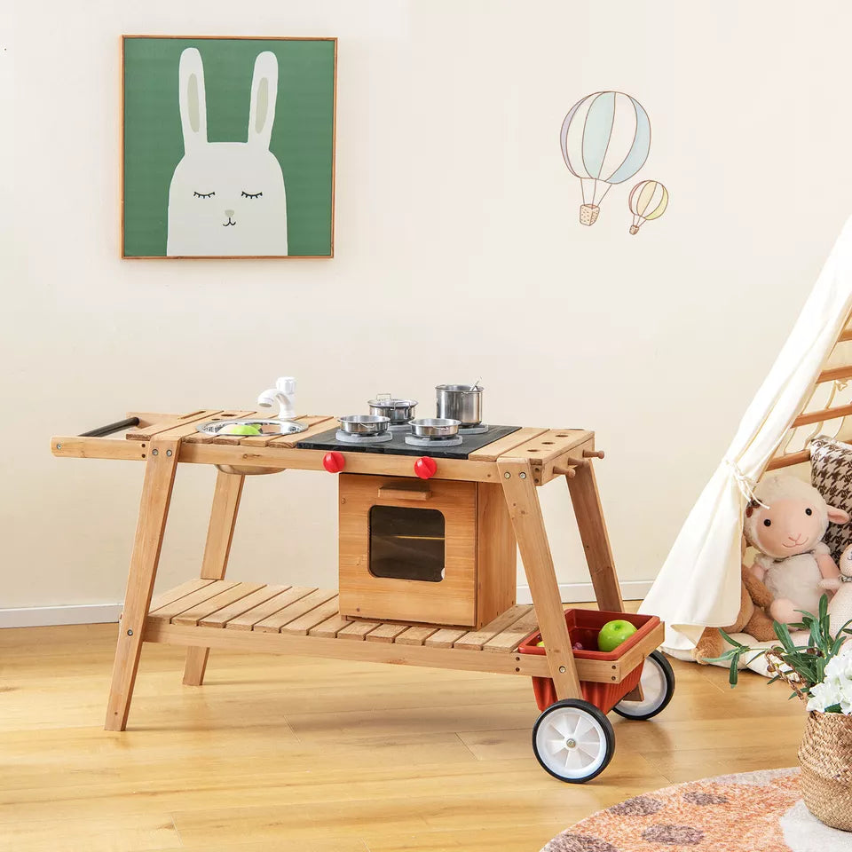 Kids Play Trolley with Sun Proof Umbrella