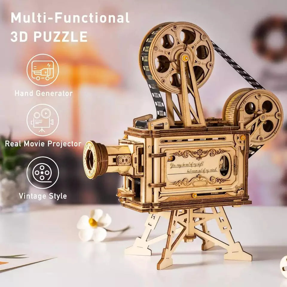 Classic Film Projector Puzzle