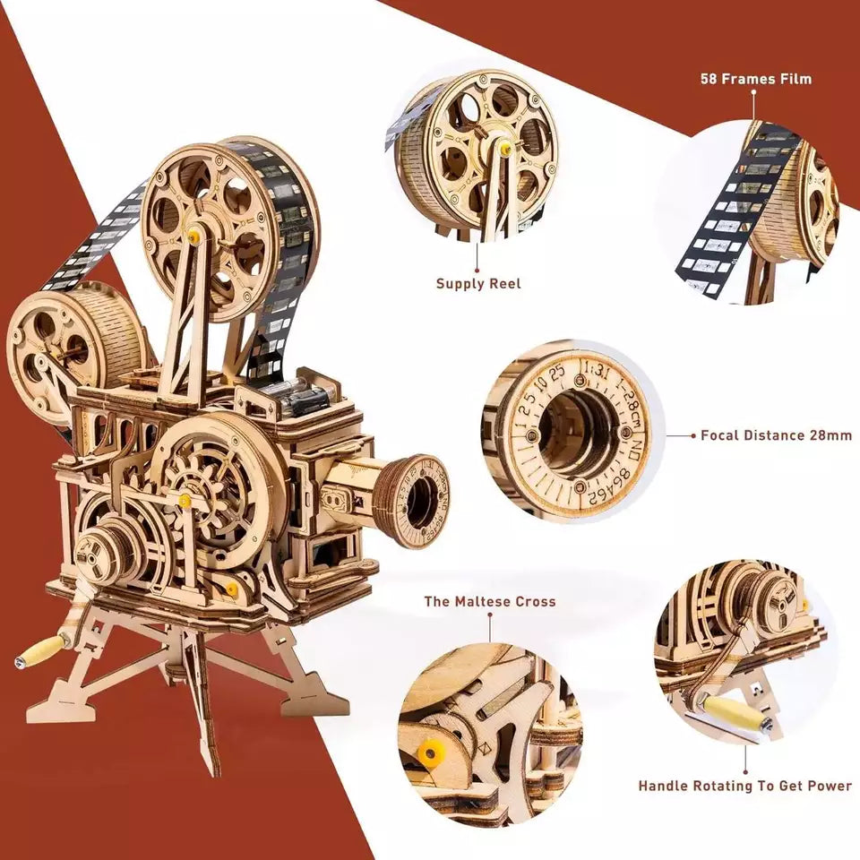Classic Film Projector Puzzle