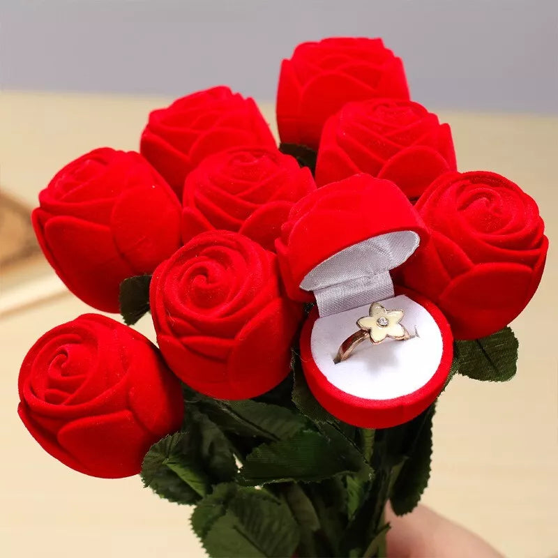 Blush Rose Ring Box
