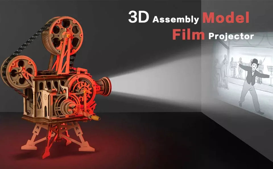 Classic Film Projector Puzzle
