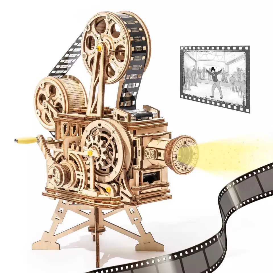 Classic Film Projector Puzzle