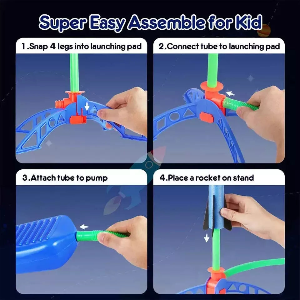 Kids Air Rocket Launcher