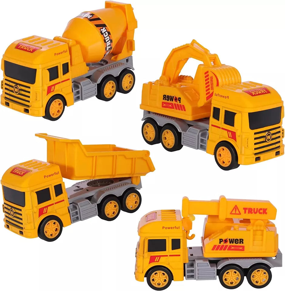Construction Vehicle Toys Set