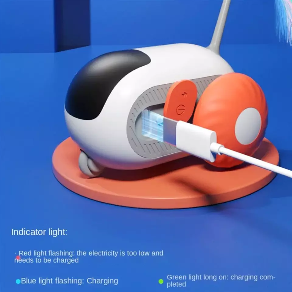 Remote Control Cat Toy – Smart Pet Sports Car with USB Charging