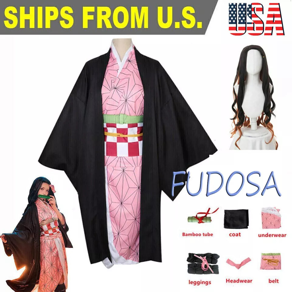 Nezuko Cosplay Costume Set