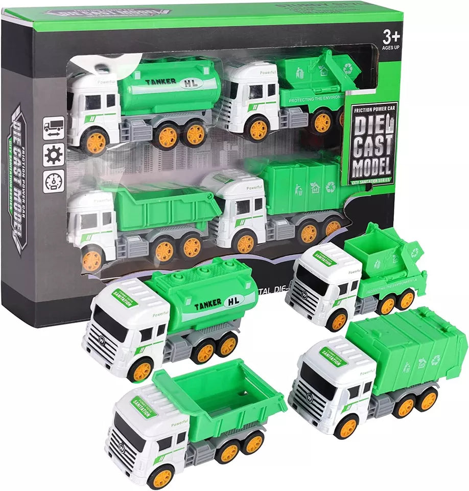 Construction Vehicle Toys Set