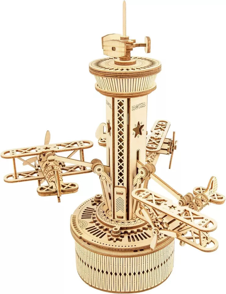 3D Wooden Puzzle Music Box