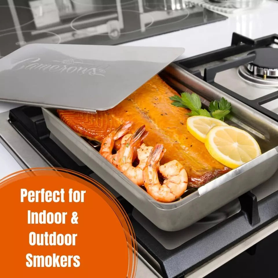 Extra Wood Chips for the Stainless Steel Stovetop Smoker (3-Pack)