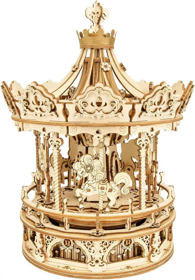3D Wooden Puzzle Music Box