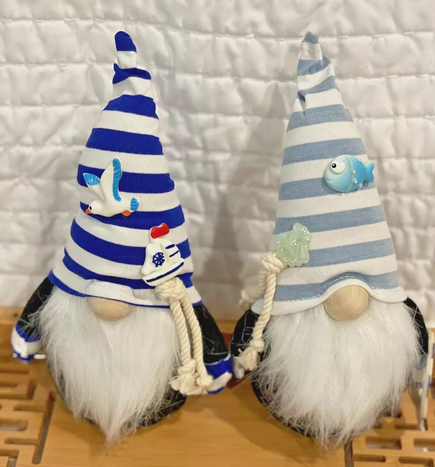 Adorable Plush Nautical Gnome For Home Decoration