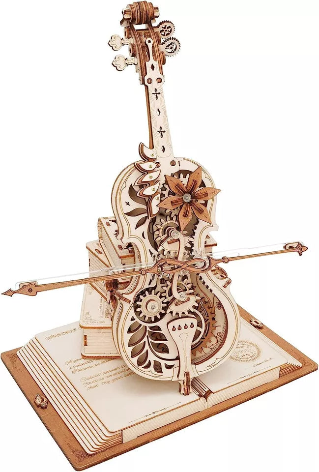 3D Wooden Puzzle Music Box