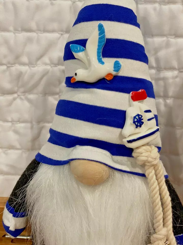 Adorable Plush Nautical Gnome For Home Decoration