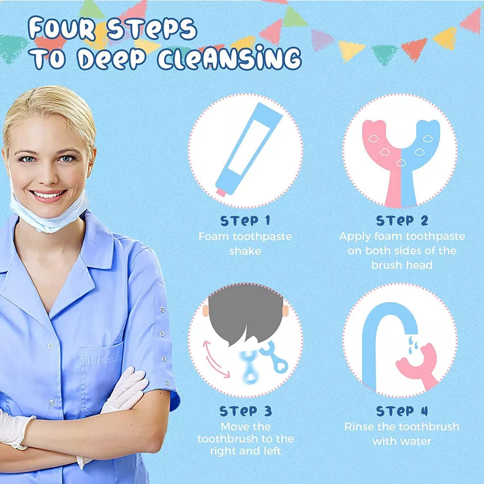Kids U-Shape Toothbrush