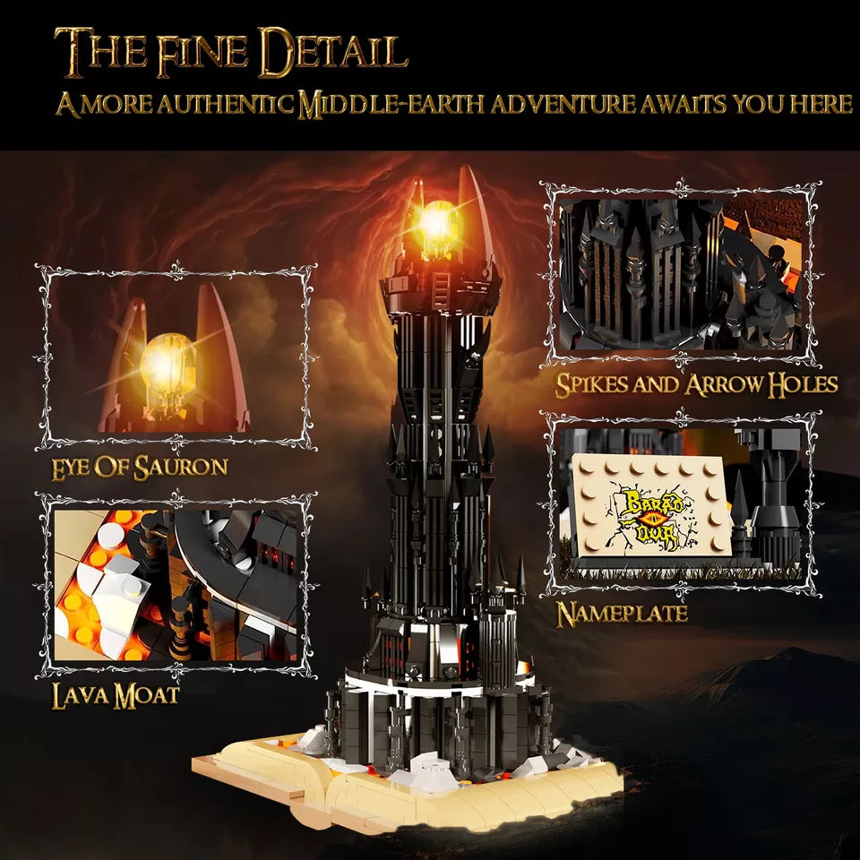 Black Tower Magic Book Building Block