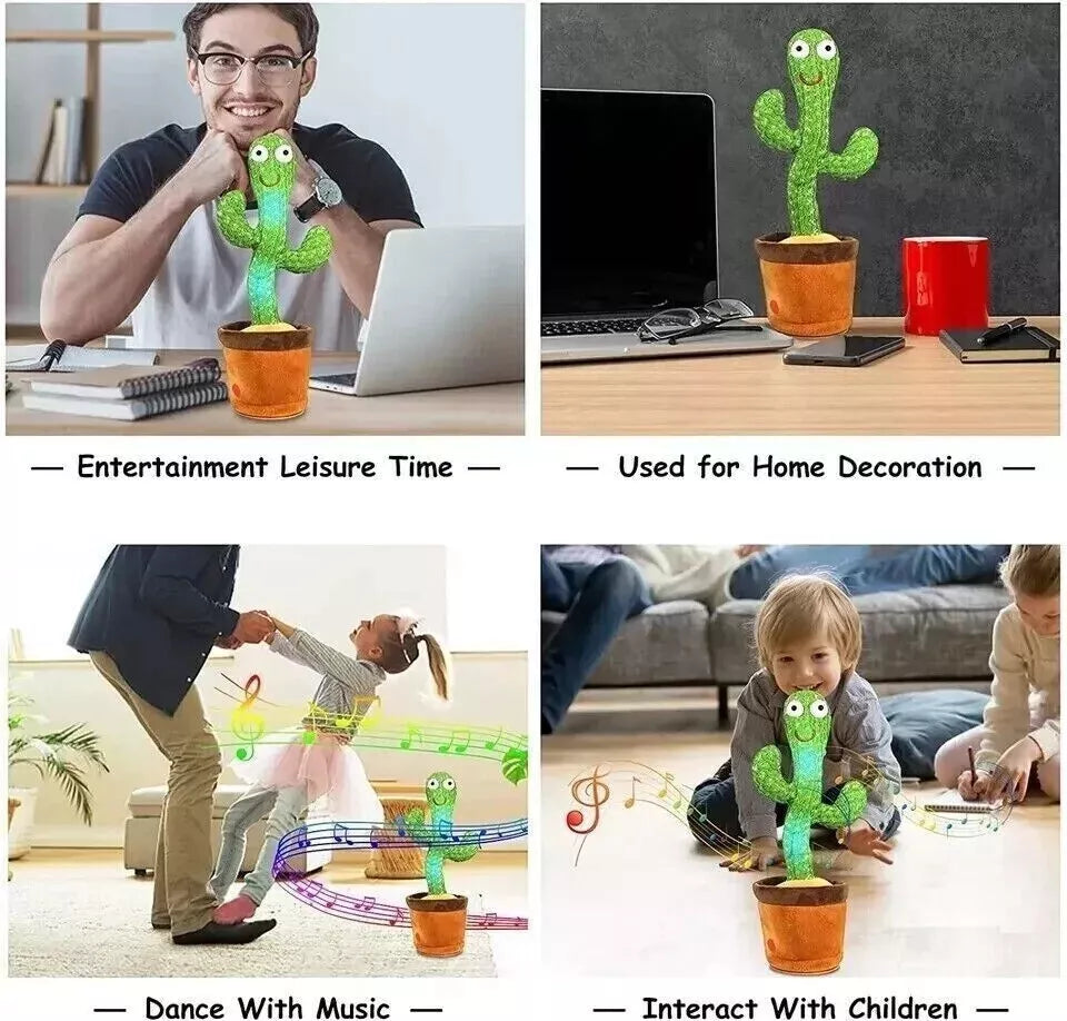 Amazing Dancing and Talking Cactus