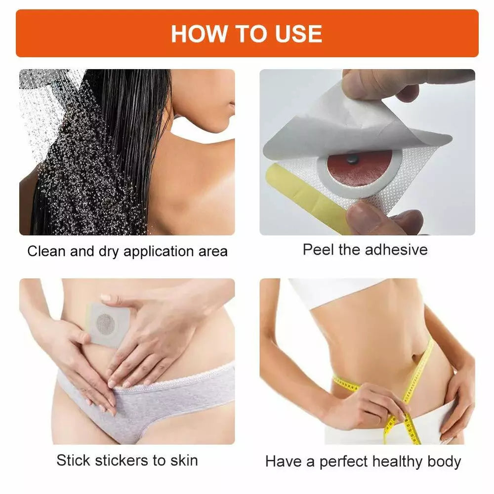 Slimming Patch - Magnetic Slimming Patch Diet Weight Loss Stickers Belly Button Patch